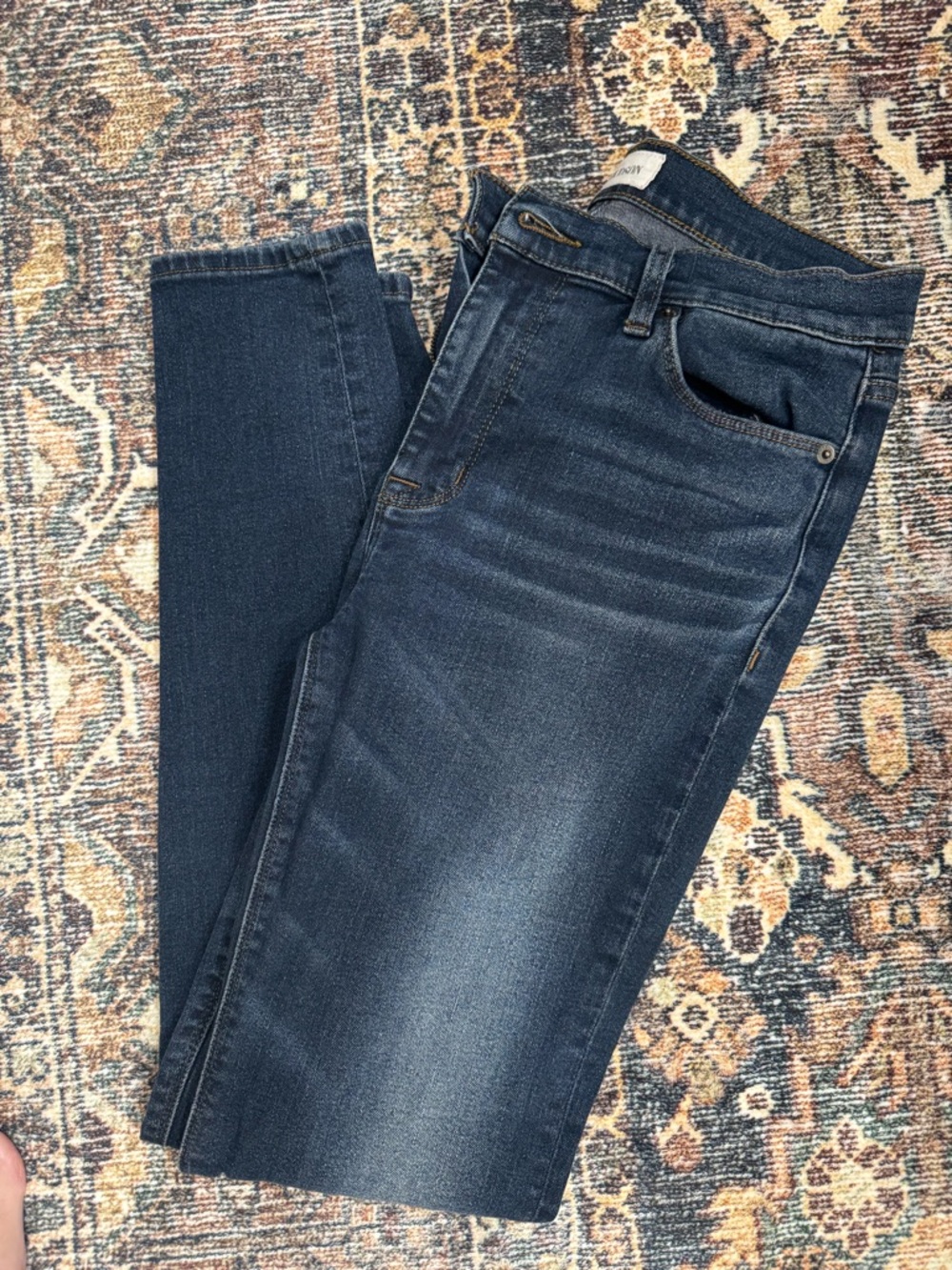 Hudson Jeans Dark Indigo Super Skinny - Blue